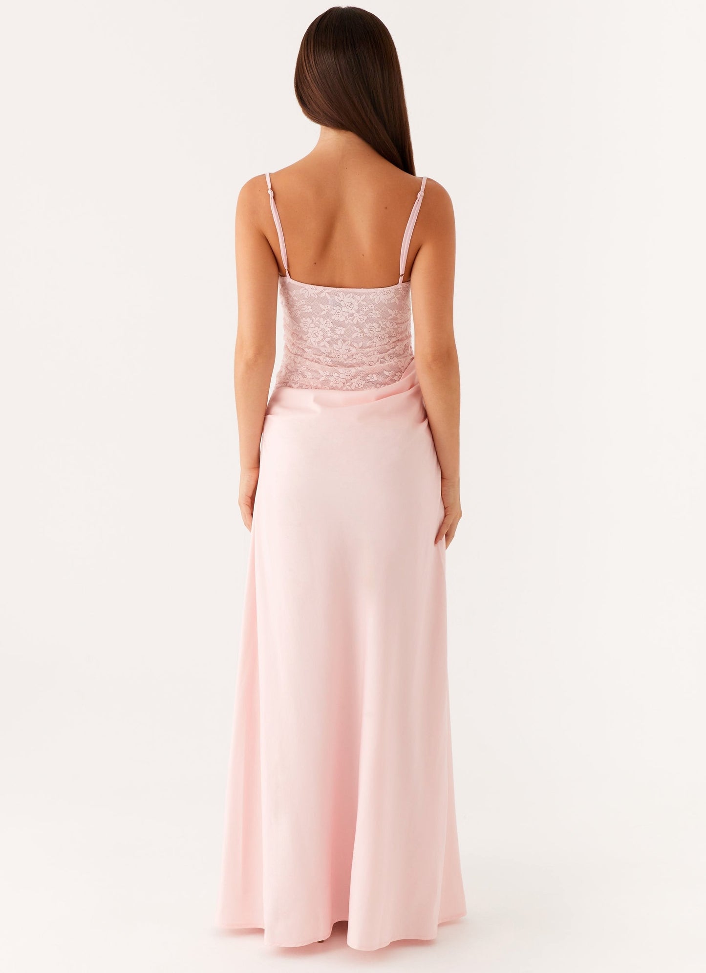 Aspyn | Women's dress with straps and long skirt